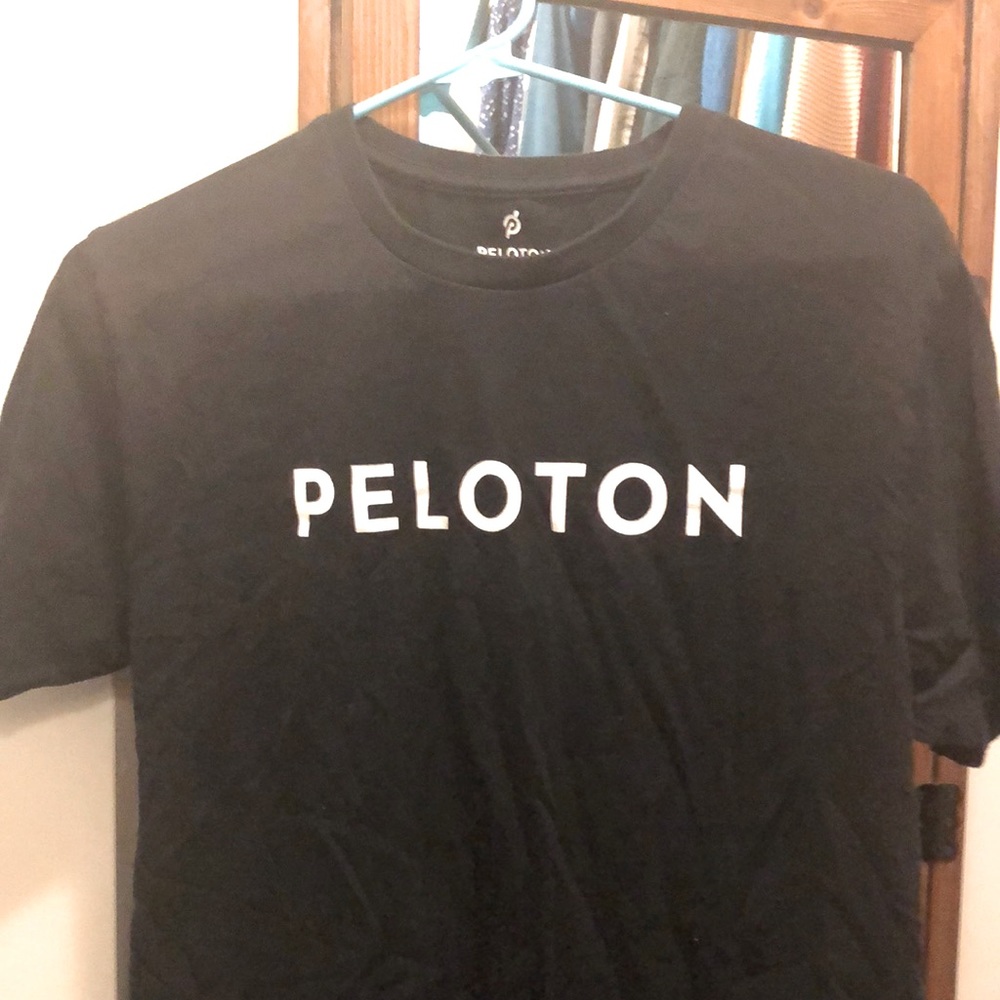 Peloton Short Sleeve Small Century 100 ride Milestone Tshirt